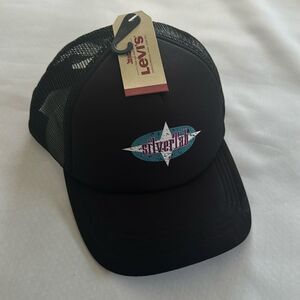 Levis Trucker Hat Mens Large Black